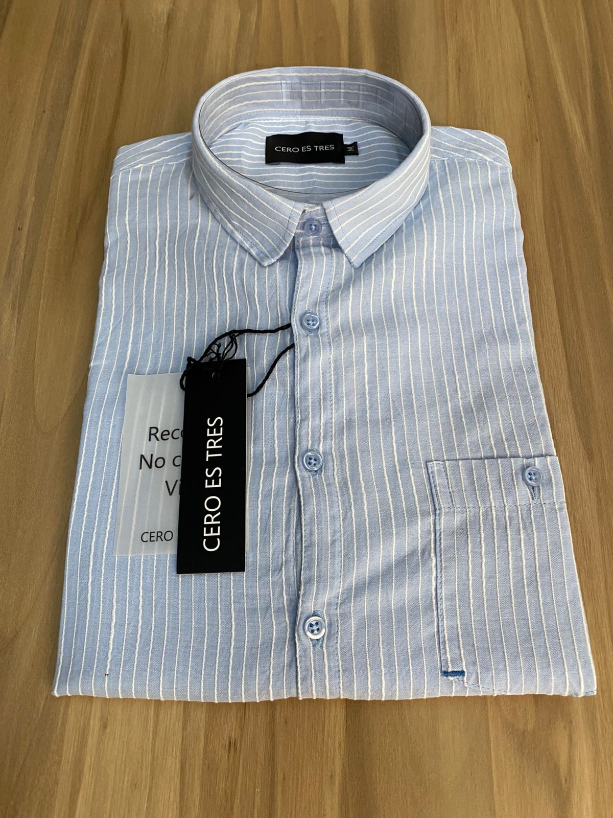 6532REGSPCE - CAMISA MERLOT CELESTE